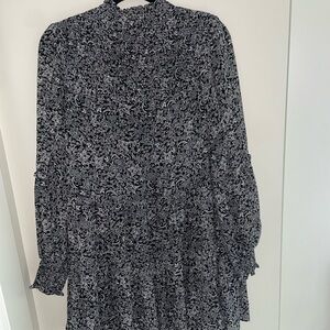dynamite black and white patterned dress - possibly size M